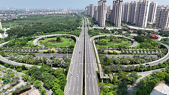 A scenic view of Putian Ninghaiqiao