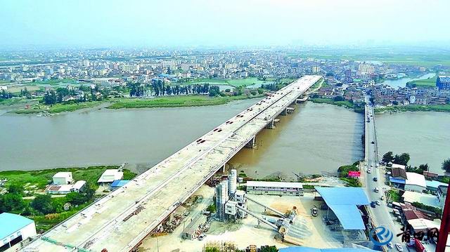 A scenic view of Putian Ninghaiqiao