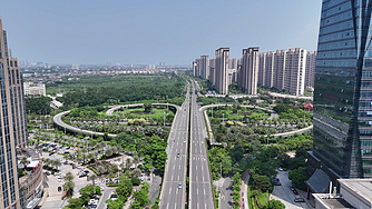 A scenic view of Putian Ninghaiqiao