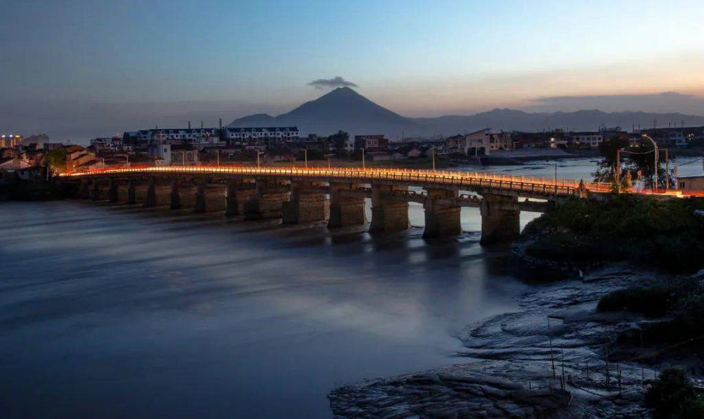 A scenic view of Putian Ninghaiqiao