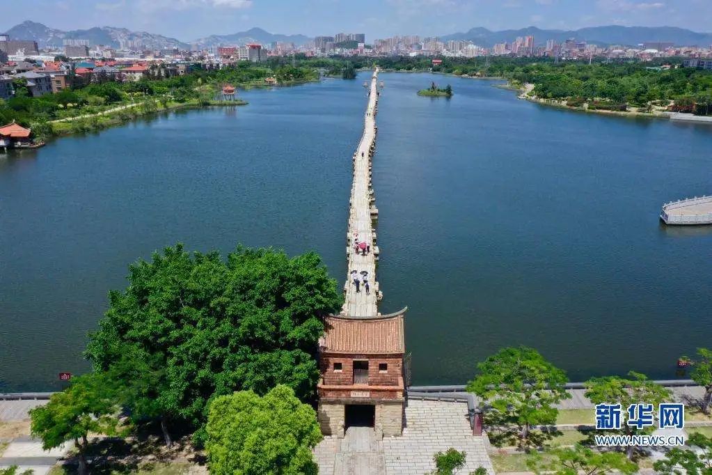 A scenic view of Putian Ninghaiqiao