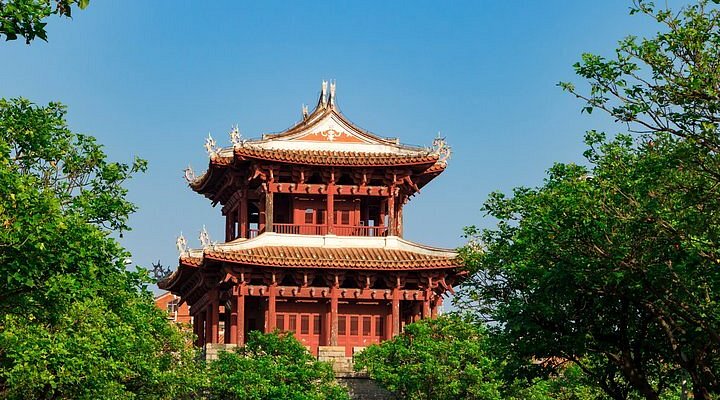 A scenic view of Putian Ninghaiqiao