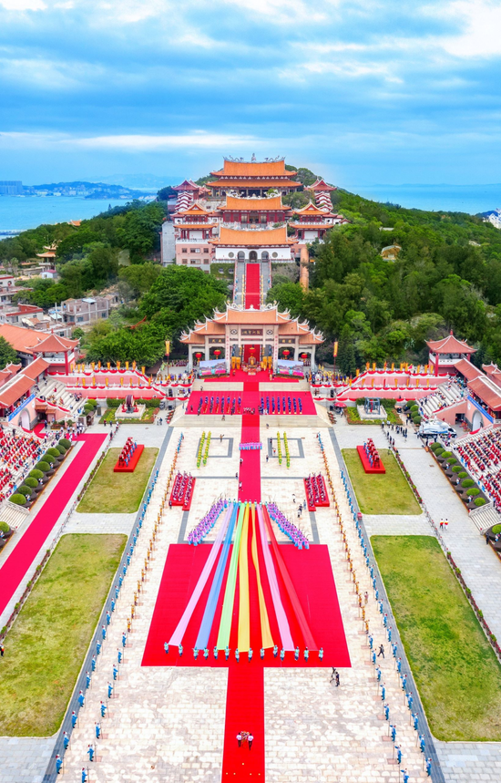 A scenic view of Putian Pinghai Tianhougong