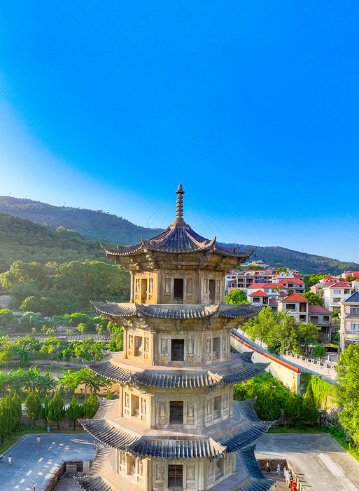 A scenic view of Putian Shijia Wenfo Ta