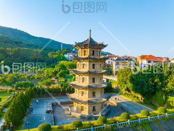 A scenic view of Putian Shijia Wenfo Ta