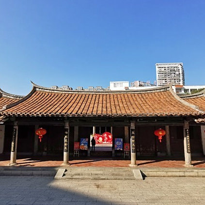 A scenic view of Putian Yuanmiaoguan Sanqingdian