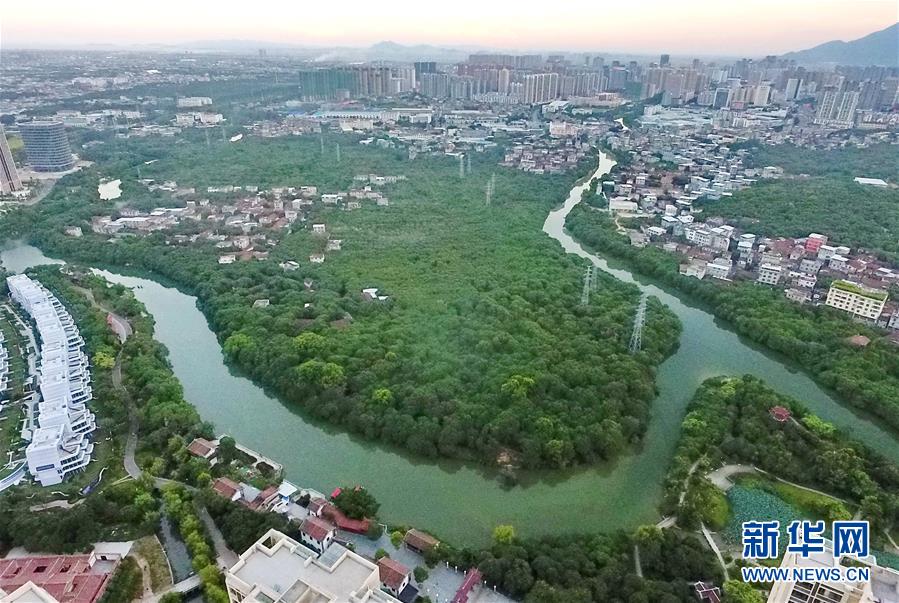 A scenic view of Putian Zhenhaidi