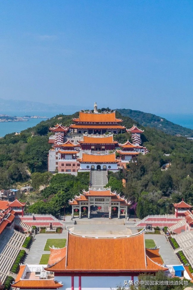 A scenic view of Putian Zhenhaidi
