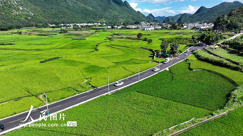 A scenic view of Qianxinan Xingyi Wantun Muqun