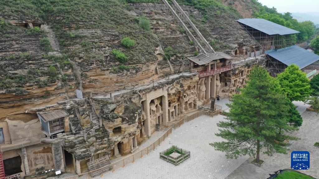 A scenic view of Qingyang Beishikusi