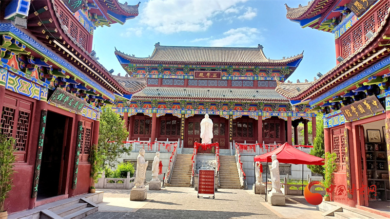 A scenic view of Qingyang Beishikusi