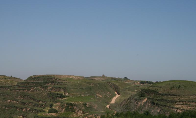 A scenic view of Qingyang Qinzhidao Yizhi Qingyangduan