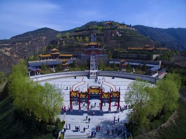 A scenic view of Qingyang Shanchengbao Zhanyi Jiuzhi