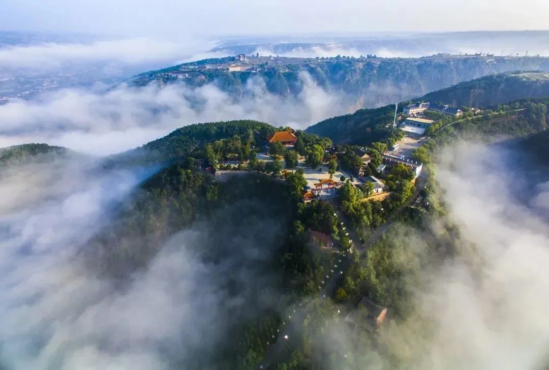 A scenic view of Qingyang Shijia Yucun Yizhi
