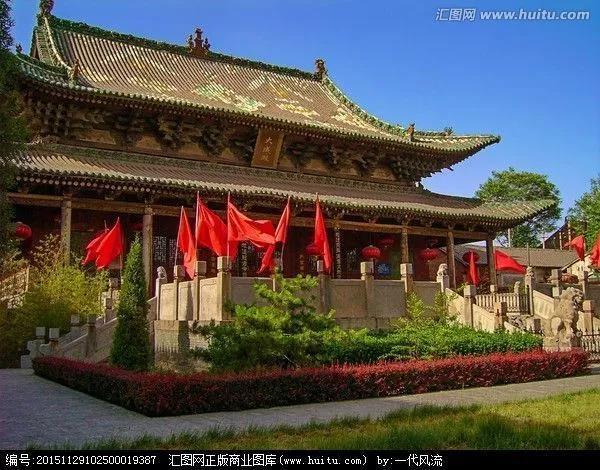 A scenic view of Qingyang Zhengning Wenmiao Dachengdian