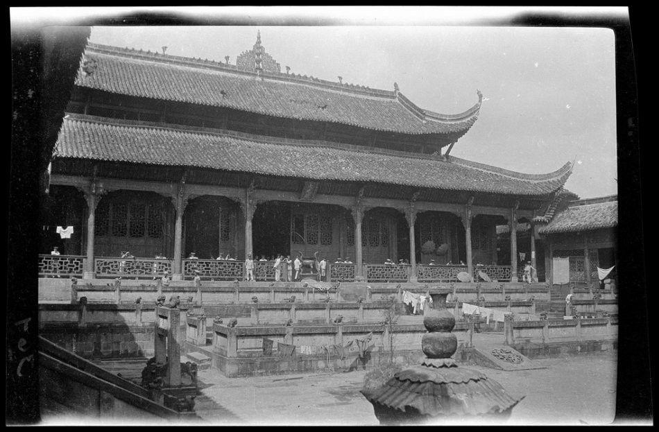A scenic view of Qingyang Zhengning Wenmiao Dachengdian