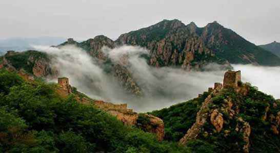 A scenic view of Qinhuangdao Banchangyu Kiln Group Site