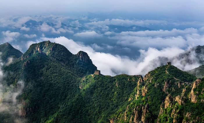 A scenic view of Qinhuangdao Banchangyu Kiln Group Site