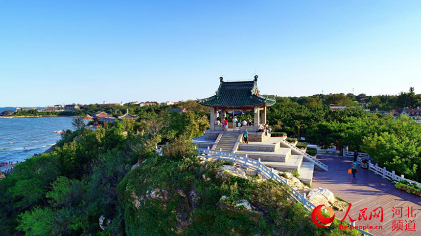 A scenic view of Qinhuangdao Beidaihe Modern Architecture