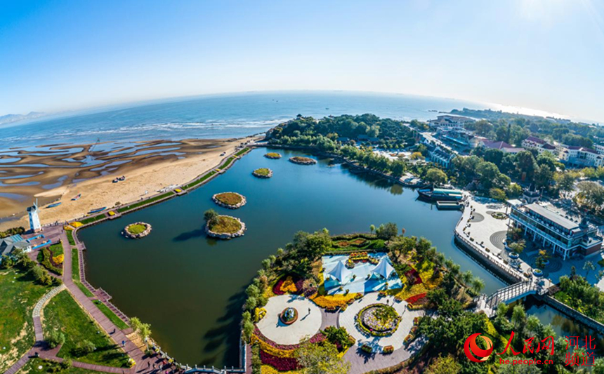 A scenic view of Qinhuangdao Beidaihe Modern Architecture