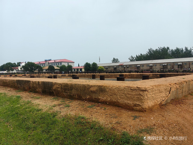 A scenic view of Qinhuangdao Beidaihe Qin Imperial Palace Site