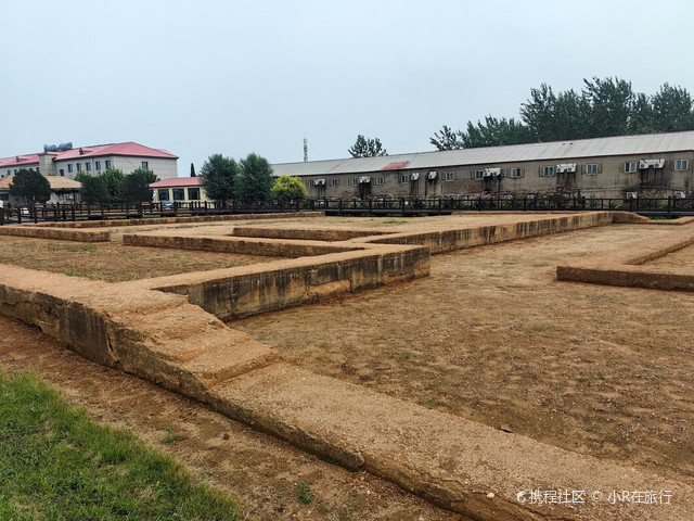 A scenic view of Qinhuangdao Beidaihe Qin Imperial Palace Site