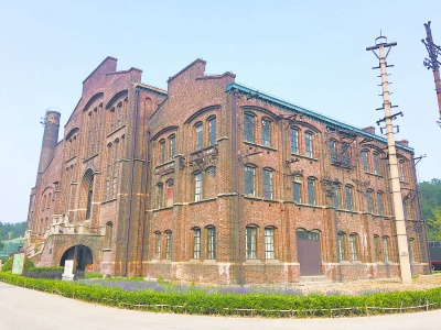 A scenic view of Qinhuangdao Port Modern Architecture