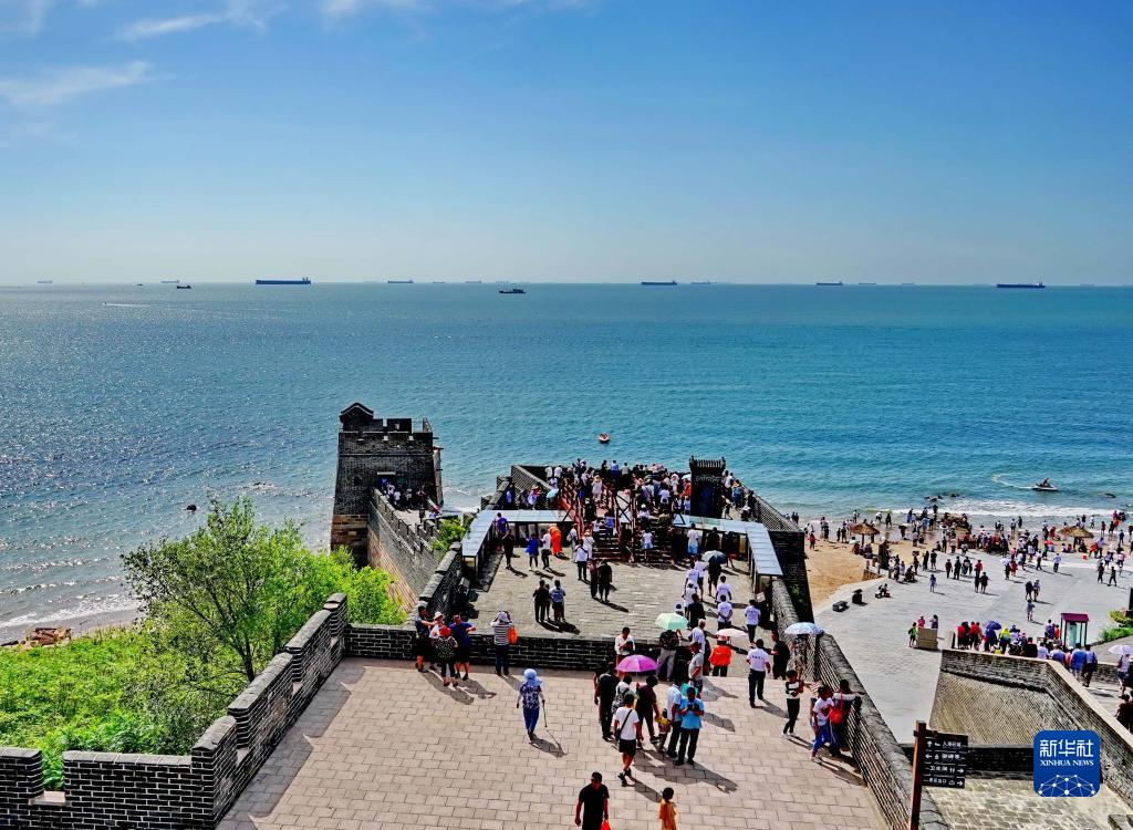 A scenic view of Qinhuangdao Shanhaiguan Eight Nation Alliance Barracks Site