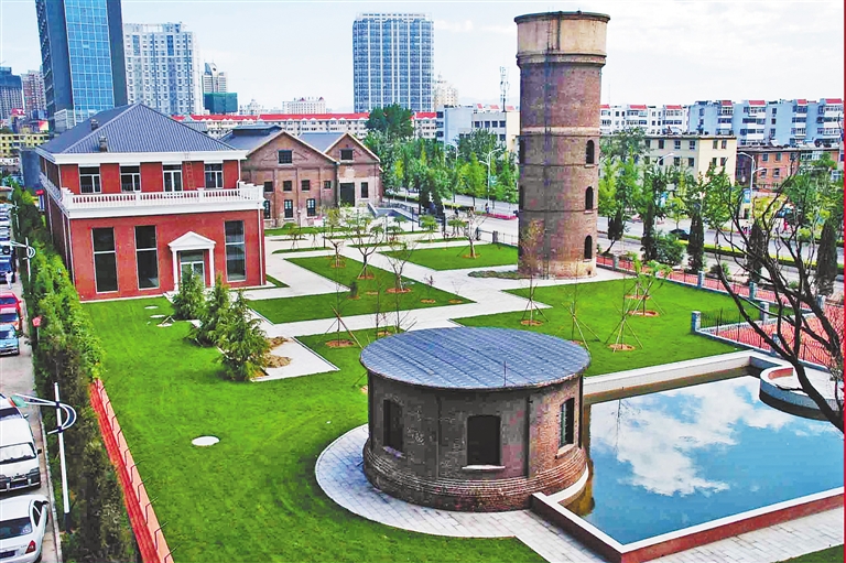 A scenic view of Qinhuangdao Yaohua Glass Factory Site