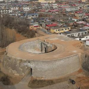 A scenic view of Qinhuangdao Yongpingfu City Wall