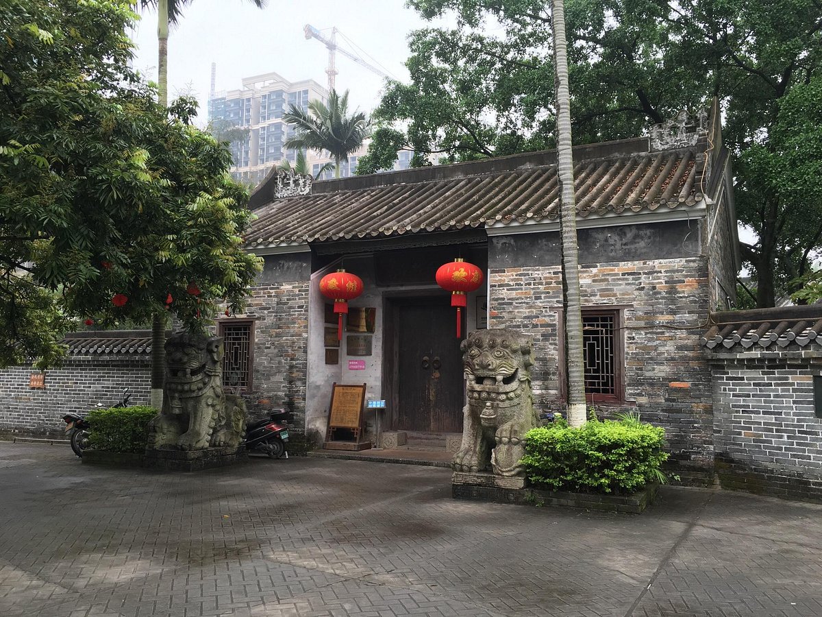 A scenic view of Qinzhou Liuyongfu Fengzicai Jiuju Jianzhuqun