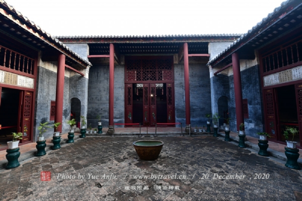 A scenic view of Qinzhou Liuyongfu Fengzicai Jiuju Jianzhuqun