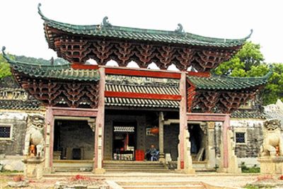 A scenic view of Qinzhou Yuezhou Gucheng