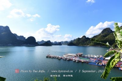 A scenic view of Qinzhou Yuezhou Gucheng