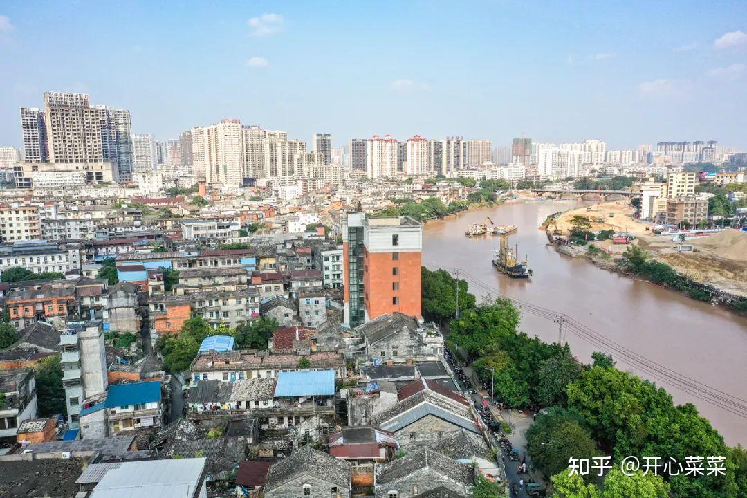 A scenic view of Qinzhou Yuezhou Gucheng