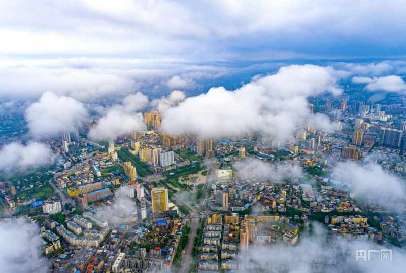 A scenic view of Qinzhou Yuezhou Gucheng