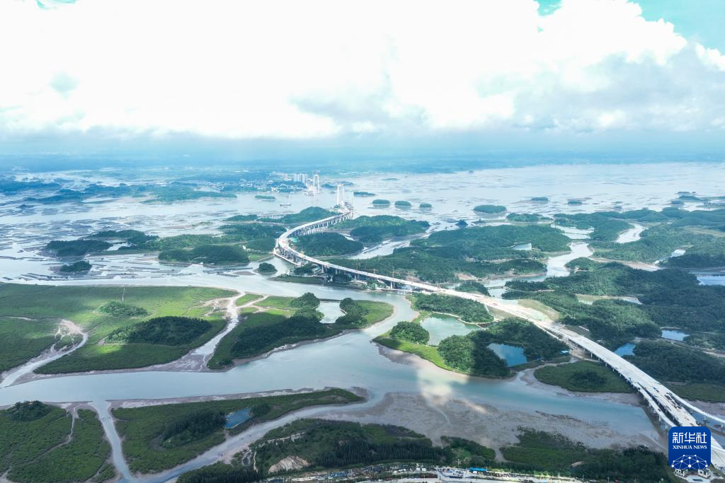 A scenic view of Qinzhou Yuezhou Gucheng
