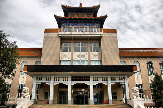 A scenic view of Qiqihar Heilongjiang Dujunshu Jiuzhi