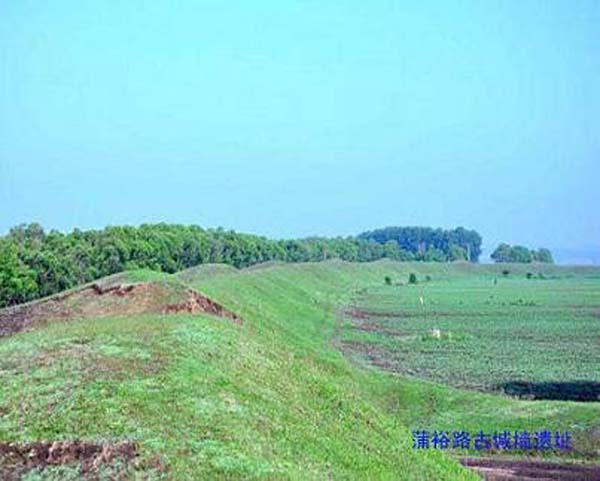 A scenic view of Qiqihar Puyulu Gucheng Yizhi