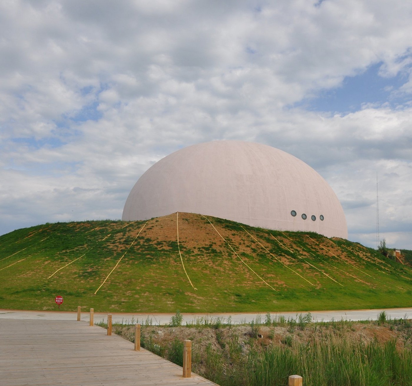 A scenic view of Qiqihar Puyulu Gucheng Yizhi