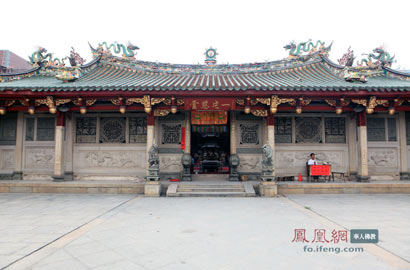 A scenic view of Quanzhou Anhai Longshansi