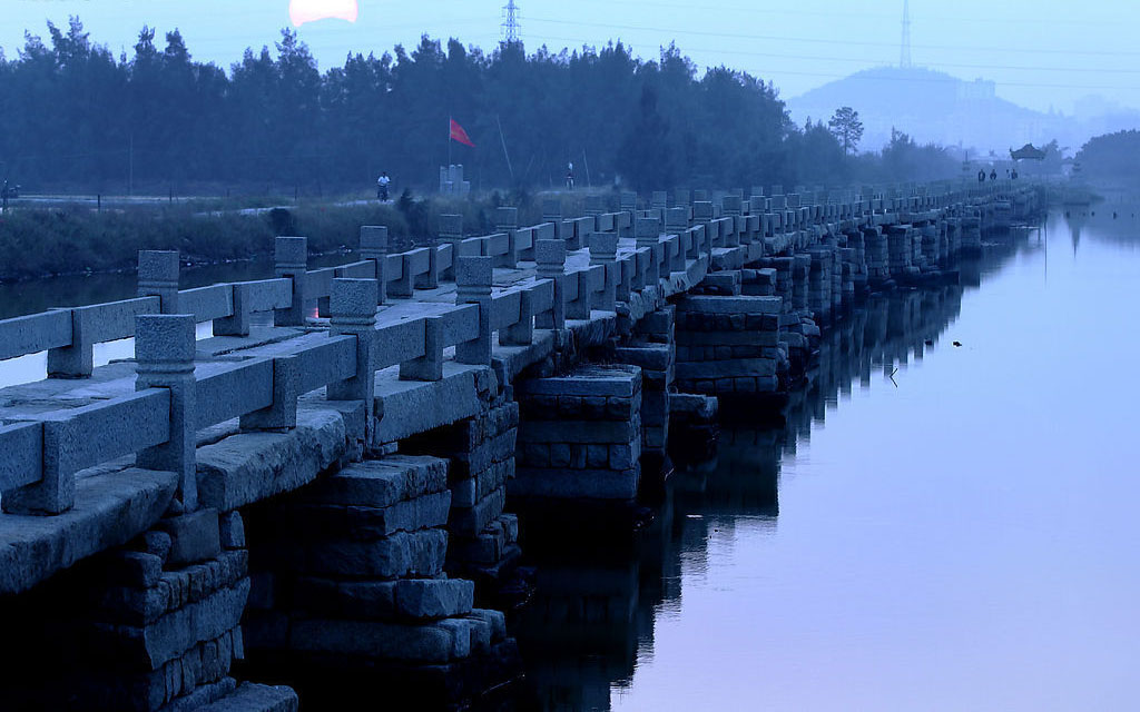 A scenic view of Quanzhou Anpingqiao