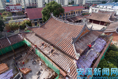 A scenic view of Quanzhou Anxi Wenmiao