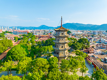 A scenic view of Quanzhou Anxi Wenmiao