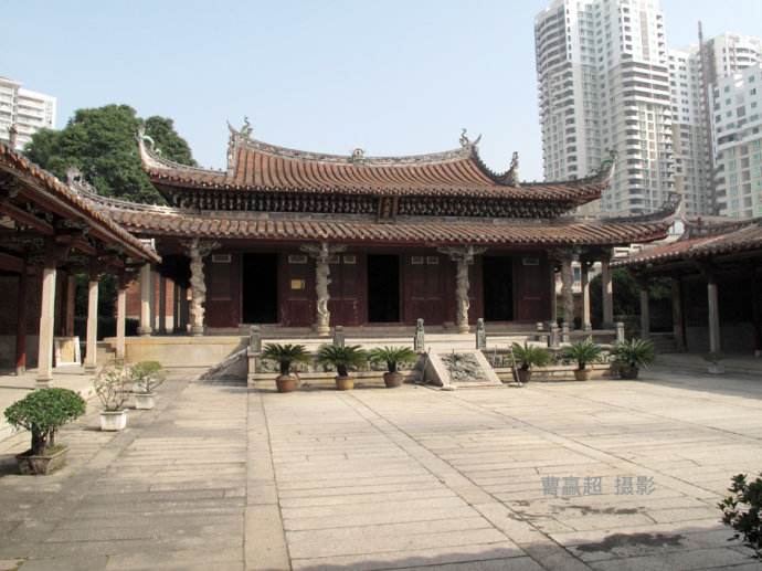 A scenic view of Quanzhou Anxi Wenmiao