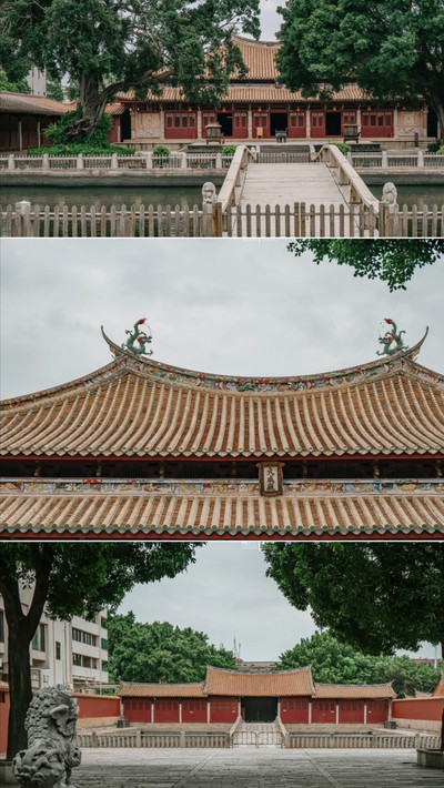 A scenic view of Quanzhou Anxi Wenmiao