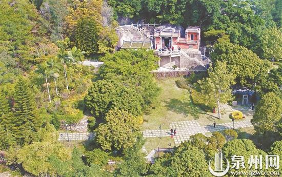 A scenic view of Quanzhou Caoan Shike