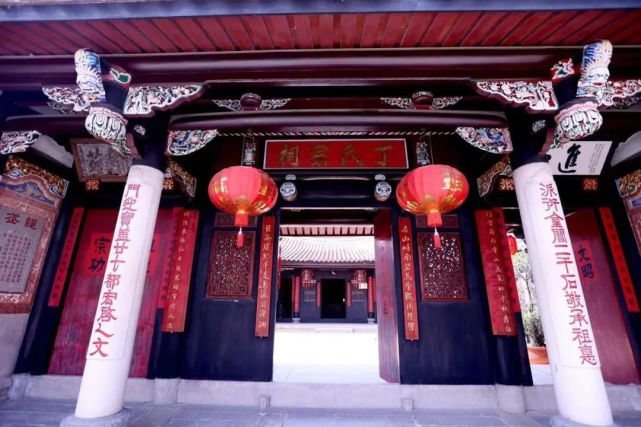 A scenic view of Quanzhou Chendai Dingshi Zongci
