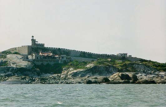 A scenic view of Quanzhou Chongwu Chengqiang