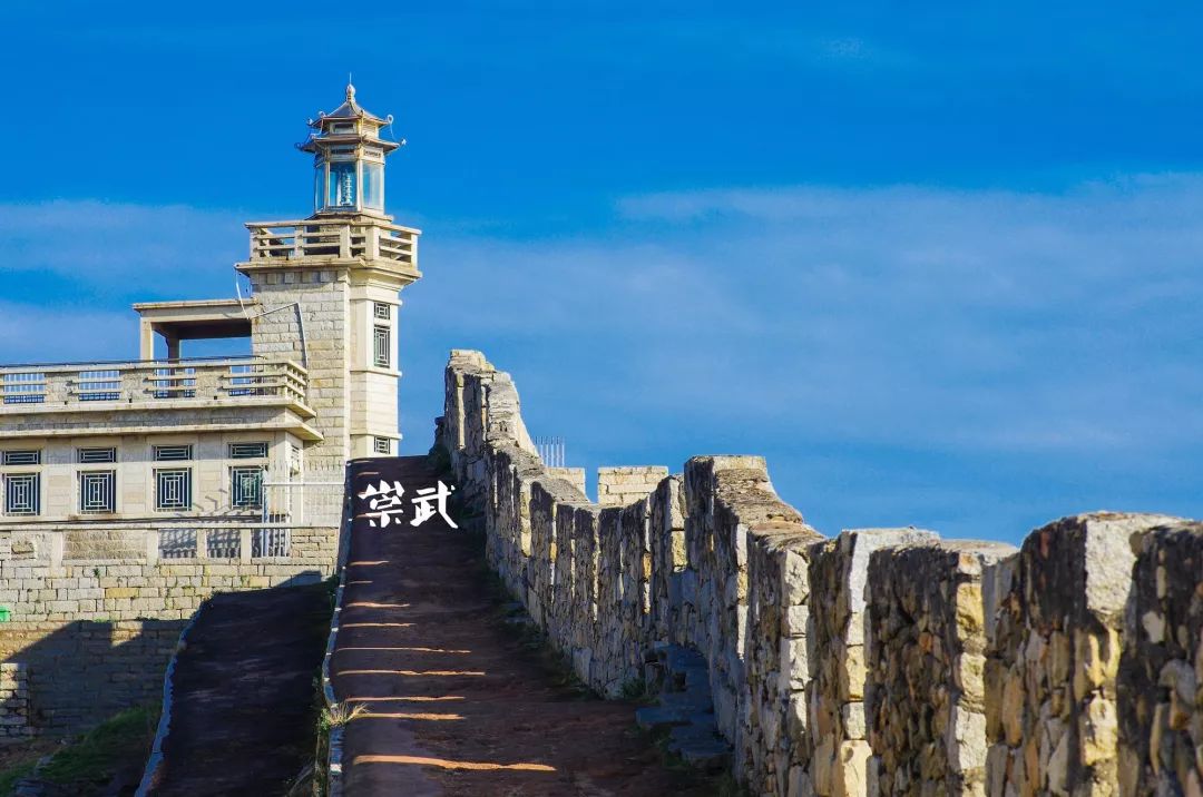 A scenic view of Quanzhou Chongwu Chengqiang